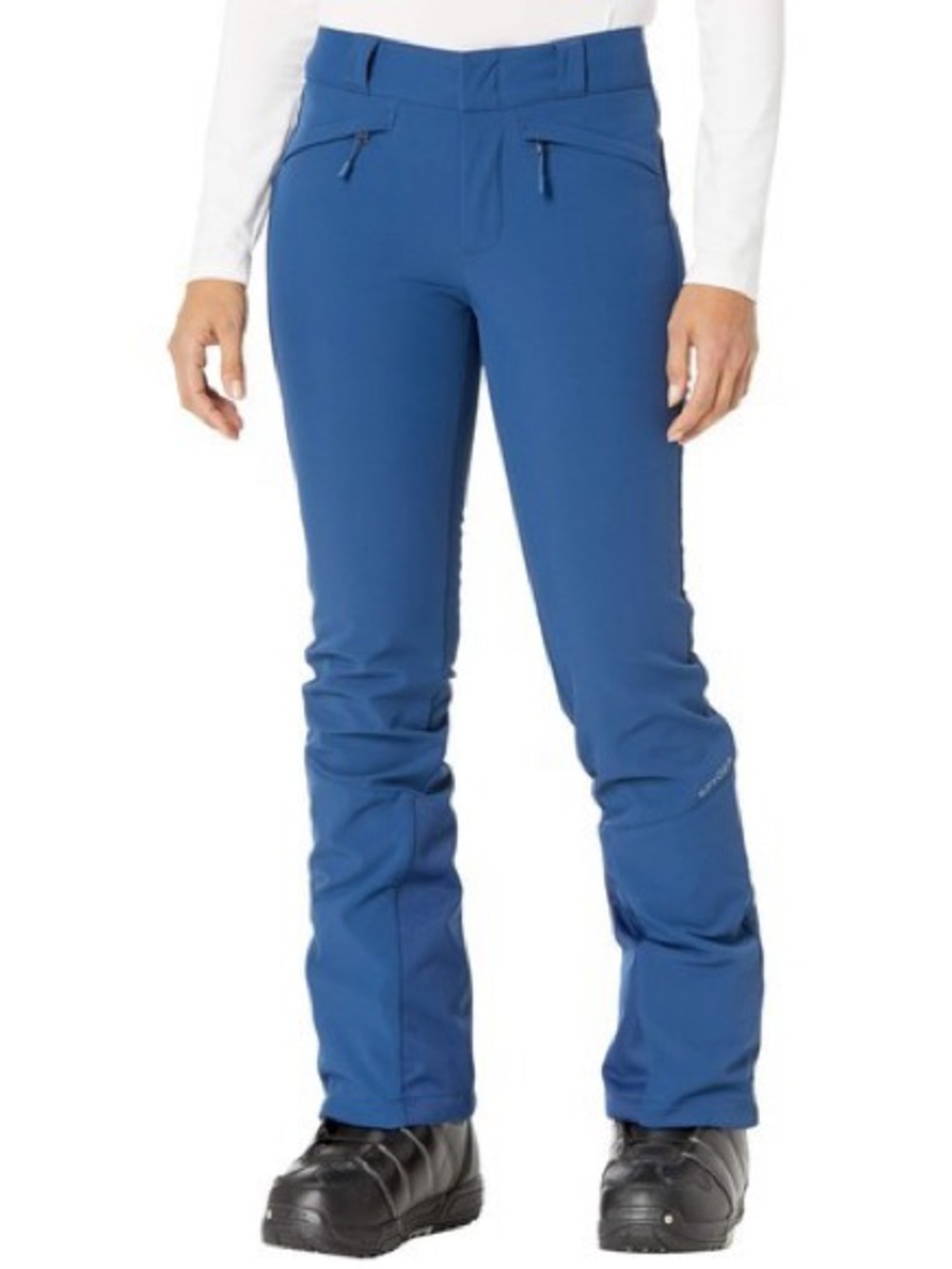 Spyder Women's Orb Softshell Ski Snow Pants size 10 in Blue